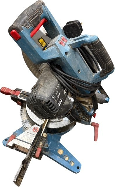 Erbauer EMIS254C 254mm Single-Bevel Sliding Compound Mitre Saw 220 **Store Collection Only**