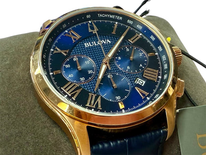 BULOVA MENS WILTON CHRONOGRAPH WATCH 97B170