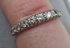 18ct white gold 0.50ct  Diamond ring Size O