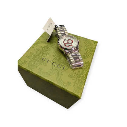 Gucci G-TIMELESS king snake watch boxed