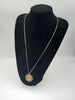 Half Sovereign Pendant Necklace - Hallmarked 10.29g 9ct Gold Chain with 22ct 1/2 Sovereign in 4.55g 9ct Mount