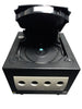 Nintendo GameCube Console, Black, Unboxed with Black Controller and Wires