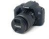 Canon EOS 2000D DSLR Camera and EF-S 18-55 mm f/3.5-5.6 IS III Lens - Black**Boxed**