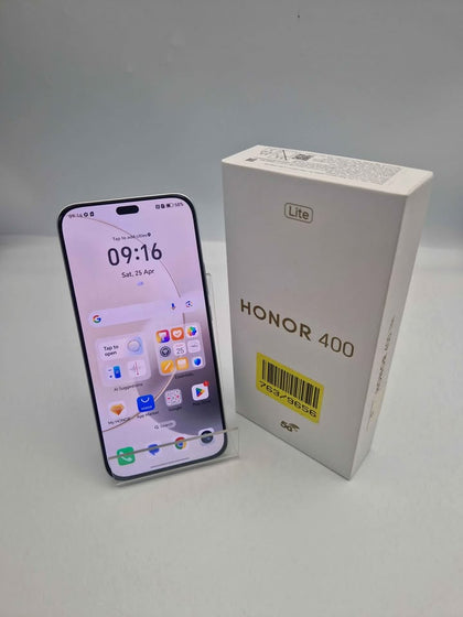 Honor 400 Lite Mobile Phone - 256GB Storage - Velvet Grey - Open Unlocked - Boxed