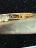 9ct Yellow Gold Ring with Clear Stones - Size N - 2.51g