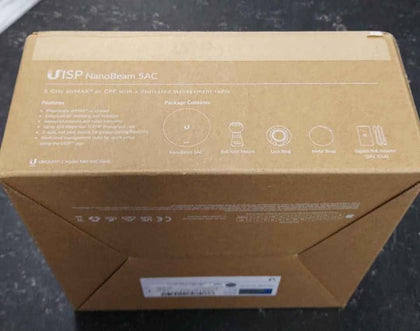 NanoBeam 5AC wiFi distributor SEALED IN THE BOX