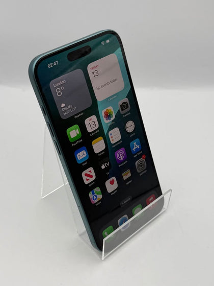 APPLE IPHONE 16 PLUS, 256GB, 100% BATTERY HEALTH, TEAL, UNLOCKED