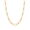 Figaro Chain Necklace - Gold