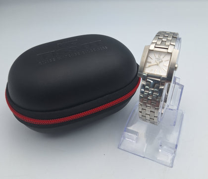 Tissot TXS T-TREND ladies stainless steel quartz sapphire glass watch with carry case