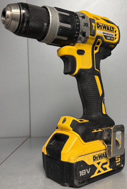 Dewalt DCD796 XR Brushless Combi Drill 18V ( 1x 5.0ah Battery ) ** No Charger **