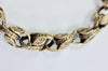 9ct Gold Patterned Tulip Bracelet 9"