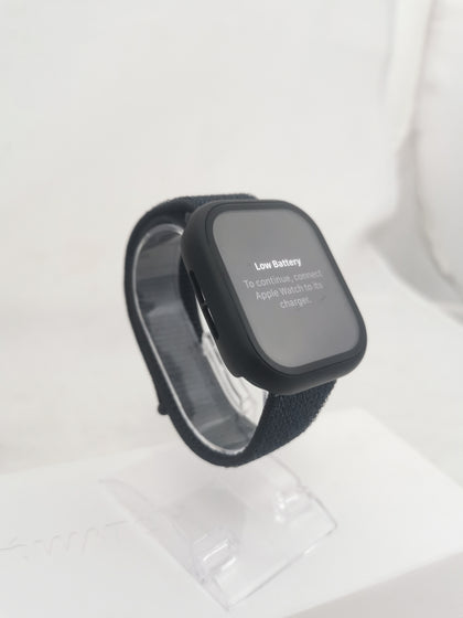 Apple Watch Series 10 (GPS), Jet Black Aluminium, 46mm Blue Loop Strap Boxed