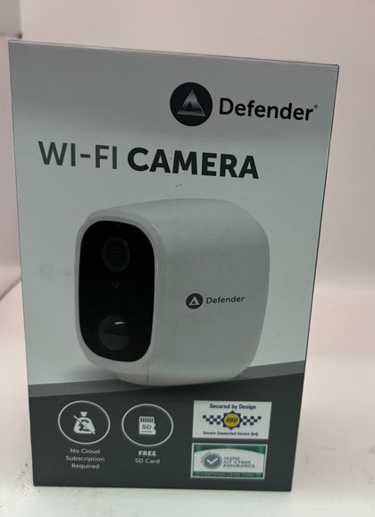 Defender Wifi Camera (Includes 32GB SD card)