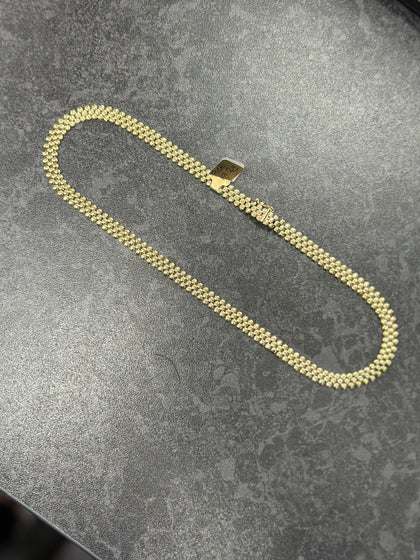 9ct Gold 17.2g choker chain.