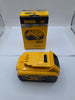 Genuine DeWalt DCB184 18V XR 5.0Ah Slide Battery NEW YELLOW SEALED IN BOX .