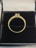 9ct Yellow Gold and CZ Ring - Size N - 2.34g