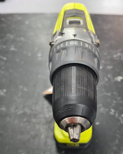 ryobi r18dd3 with battery and charger  not boxed