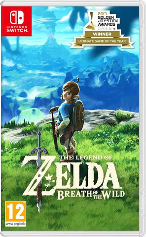 Nintendo Legend of Zelda Breath of The Wild