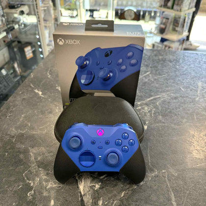 Xbox Elite Series 2 Blue Controller with Accessory Kit
