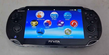 Playstation Vita Console, Black Wifi, 8GB some scratches to the screen and back of console.