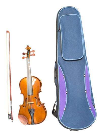 Stentor 3/4 Violin With Horse Hair string Bow and Hard Case 