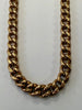 9ct Rose Gold Vintage Double Albert 16” Chain