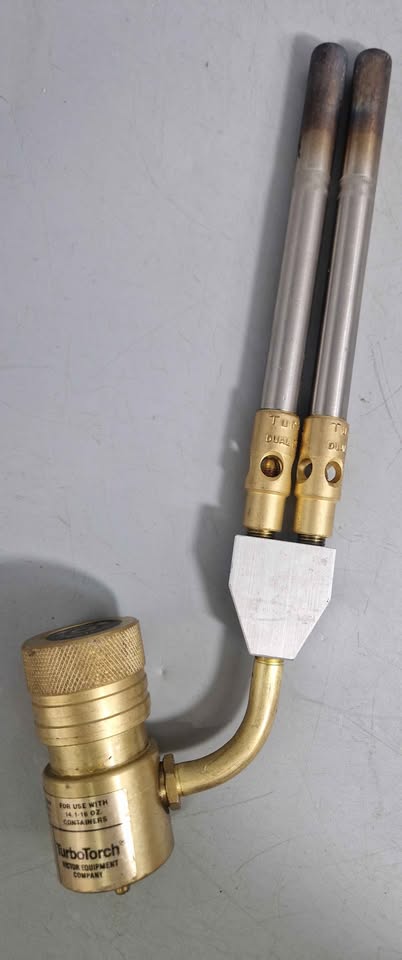 ST-11 Extreme TurboTorch, heavy-duty, manual-ignition double barrel torch tip
