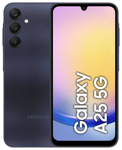 Samsung A25 5G 128GB Mobile Phone - Blue Black