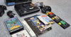 Sega Mega Drive Console with 2 controllers and games - Boxed