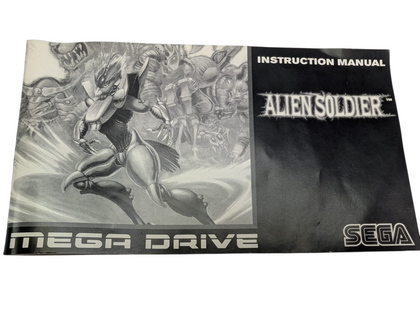 Sega Mega Drive Alien Soldier Retro Game