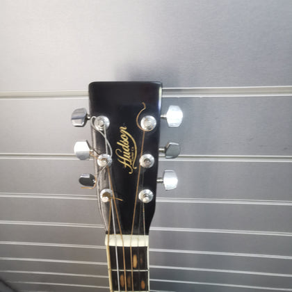 Hudson HF-1 Folk Acoustic Guitar Natural CW EQ