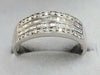 9ct White Gold Diamond Ring