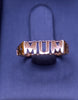 Beautiful 9ct Gold MUM Ring Size-L