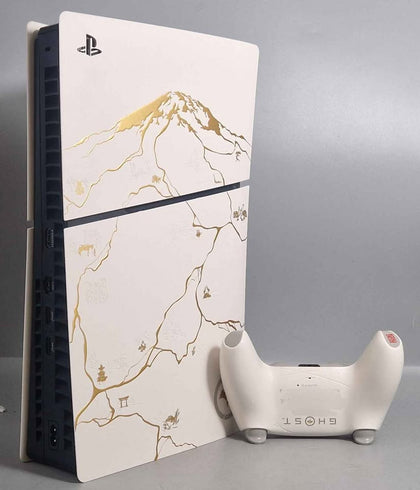 Playstation 5 Slim Console 1TB Ghost of Yotei Gold (No DLC) Unboxed