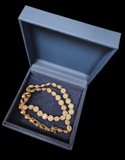 Swarovski Jeweled Necklace - Boxed