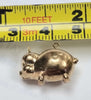 9ct Gold Pig Pendant