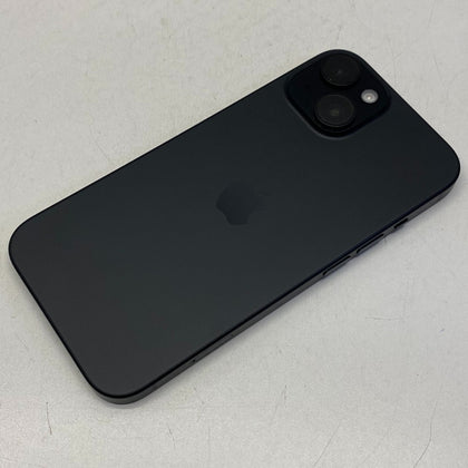 Apple iPhone 15 Unlocked Model A3090 128GB in Black.