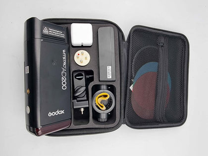GODOX AD200 TTL 2.4G HSS 1/8000s Pocket Flash Double Head Speedite Flash Light
