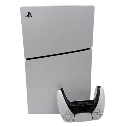 Sony PlayStation 5 Slim Digital Edition Console, 1TB, White, Unboxed
