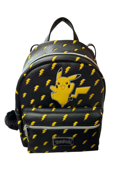 Pokemon Pikachu Lighting Backpack in Black - 28cm