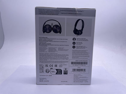 SONY MDR-ZX310APB Wired on Ear Headphones