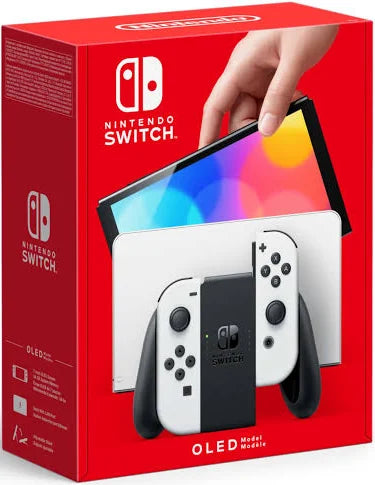 Nintendo Switch OLED white boxed 256gb memory card inc