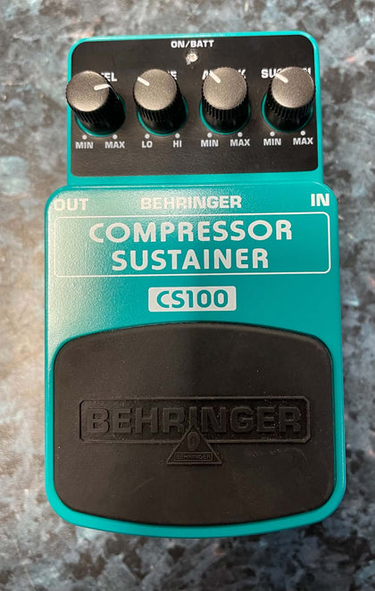 Behringer Compressor Sustainer Guitar Pedal