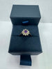 2.1g 9ct Gold Daisy Cluster Ring - Size Q -  **Hallmarked**
