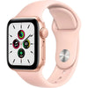 Apple Watch SE - 40mm - GPS - Gold Aluminum Case - Pink Sand Sport Band