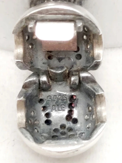 Genuine Pandora Disney Minnie Mouse Pave Clip ALE S925 - Retired