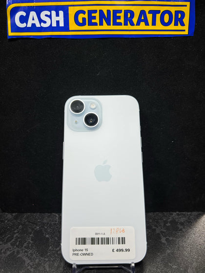 Apple iPhone 15 - 128GB - Blue