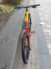TREK marlin 7 orange+Red 18" Frame 27" Wheel 20 speed BACK WHEEL SLIGHT BUCKLE***** COLLECTION ONLY*****