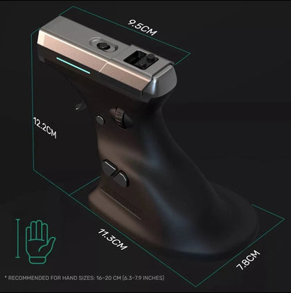 Ergostrike7 Ragnok Gaming Gun Mouse Black Recoil Feedback Fps