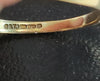 9ct Yellow Gold Half Eternity Ring with Diamonds (uncarated) and Pink Stones - Size P - 1.74g total - Hallmarked